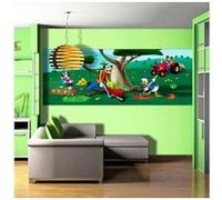 Poster géant le jardinage de mickey disney intisse 202x90 cm G