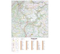 Poster - Hautes-Alpes (119 x 85 cm) | Blay Foldex - Papier 150 g avec plastification mate