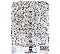 Poster HIGHLIGHTS OF THE JAZZ IN USA 98,5 cm x 68,5 cm G