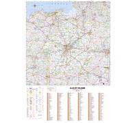 Poster - Ille-et-Vilaine (119 x 85 cm) | Blay Foldex - Papier 150 g avec plastification mate