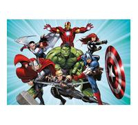 Poster intissé - Disney Marvel - Les Avengers - 160 cm x 110 cm - Multicolor - Décoration murale