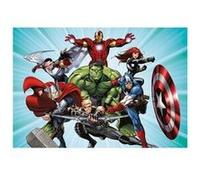 Poster intissé - disney marvel -les avengers en action - 160 cm x 110 cm G