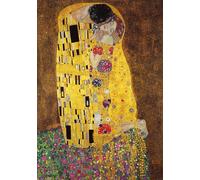 Poster Le Baiser - Gustav Klimt - Poster mural avec motif d'art célèbre - Décoration murale classique pour salon, chambre à coucher, bureau et couloir - 61 x 91,5 cm