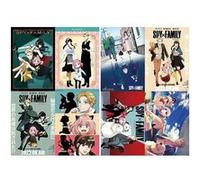 Poster lot of 8 SPY X FAMILY-42 x 30 cm Multicolor style#A G