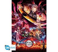 GB eye - Poster Maxi DEMON SLAYER Quartier des Plaisirs - Produit Officiel - Format 91,5 × 61 cm - Impression Haute Qualité