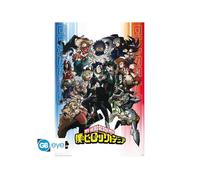 Poster Maxi - GB EYE - My Hero Academia - Classe 1A vs 1B - 91,5x61 cm - Papier brillant - Certifié FSC