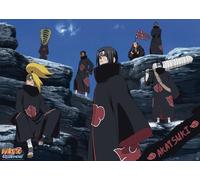 ABYstyle - Poster Naruto Shippuden Akatsuki - 98 x 68 cm - Impression haute qualité 170 g/m²