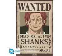 Poster - One Piece - Wanted Shanks - Roulé Filmé (915x61) G