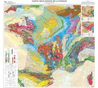 Poster papier - Carte géologique de la France - 118 x 120 cm | BRGM