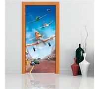 Poster porte Escadron en vol Planes Disney intisse 90X202 CM