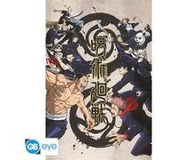 Poster Roule Filme - Jujutsu Kaisen - Tokyo Vs Kyoto 915x61 G