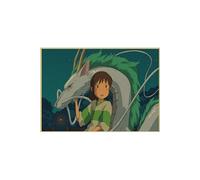 Poster Spirited Away Hayao Miyazaki Movie - 42 x 30 cm Style 19 G