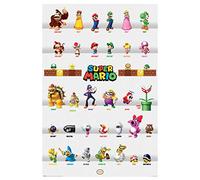 Poster Super Mario - Personnages Super Mario