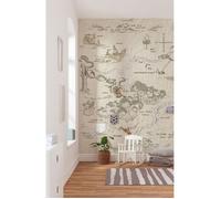 Poster XXL - KOMAR - Carte Winnie l'ours - Multicolore - 200x240 cm - Décoration murale enfant