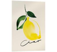 Posterlounge Ciao Tableau en verre acrylique