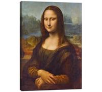 Posterlounge La Joconde Tableau sur toile | 70 x 90 cm de Leonardo da Vinci Tableaux Décoration murale