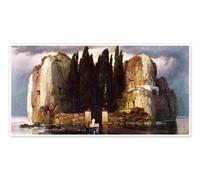 Posterlounge L'île des Morts Poster | 80 x 40 cm de Arnold Böcklin Tableaux Décoration murale