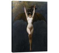 Posterlounge The Bat Woman I Tableau sur toile | 30 x 40 cm de Albert Joseph Pénot Gris Tableaux Décoration murale