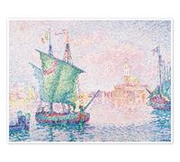 Posterlounge Venise, le nuage rose Poster