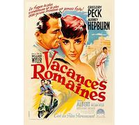 PostersAndCo ™ Film Vacances Romaines Rrou-Poster/Reproduction HQ 80x110cm d'une Affiche CINéMA