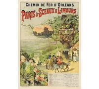PostersAndCo ™ Paris SCEAUX LIMOURS Rfln-Poster/Reproduction HQ 70x100cm d'une Affiche Vintage/Ancienne