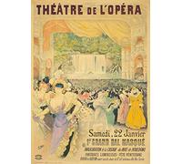 PostersAndCo ™ ThéATRE de L'OPéRA Bal Rdfe-Poster/Reproduction HQ 40x60cm d'une Affiche Vintage