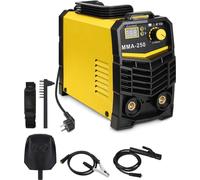Postes à souder MMA à onduleur - MMA-250 4000 W - 20 à 250 A réglables - ARC/soudage à l'arc - Mini et portable - Prise UE - Porte-électrode et masque