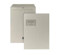 Posthorn Lot de 250 enveloppes d'expédition C4 avec fenêtre, certifiées Blauer Engel - En papier 100% recy ris - 324 x 229 x 1 mm - 90 g/m²