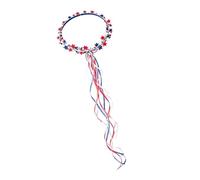 Postiche avec étoile et rayures, A | Accessoire événementiel à la mode avec ajustement confortable pour adultes et, adapté défilés et