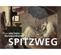Postkarten-Set Carl Spitzweg: 18 Kunstpostkarten aus hochwertigem Karton. ca. 0,28EUR pro Karte