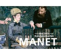 Postkarten-Set Édouard Manet: 18 Kunstpostkarten aus hochwertigem Karton. ca. 0,28EUR pro Karte