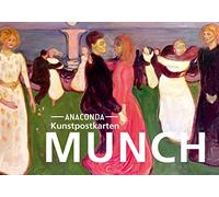 Postkarten-Set Edvard Munch: 18 Kunstpostkarten aus hochwertigem Karton. ca. 0,28EUR pro Karte