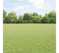 Posts de clôture vidaXL 11 pcs U-Channel 60 cm en acier galvanisé 3336991 Vert G