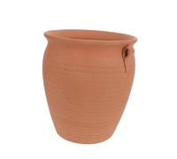Pot à Ail en Terre Cuite, Récipient de Conservation Ventilé | Rangement Cuisine, Style Ferme au Look Rustique Minimaliste, Adapté aux Légumes et Gingembres