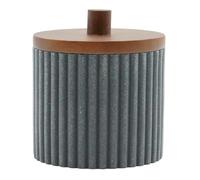 Pot à Cotons Design Niagara 10cm Anthracite