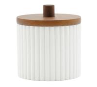 Pot à Cotons Design Niagara 10cm Blanc
