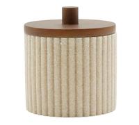 Pot à Cotons Design Niagara 10cm Naturel