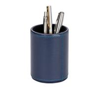 Pot à crayon Satiny Quo Vadis bleu marine