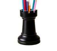 Pot à crayons créatif pour marqueur - Support de bureau style échecs, organisateur d'économie d'espace avec utilisation d'affichage, design de construction, ensemble portable, accessoire d'écriture