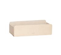 Pot à crayons large Hubsch Interior Studio Beige 20x6x9 cm