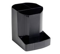 Pot à crayons mini octo Ecoblack - Noir