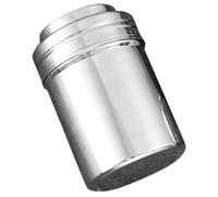 Pot à Épices en Acier Inoxydable Argenté, pour Poivre et Sel | Stockage Sec, Isolation de L’air Extérieur, la Cuisine et Salle à Manger, Format Compact pour Assaisonnement