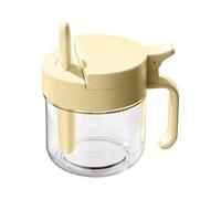 Pot à Épices Rangement De Sel Étanche Avec Cuillère | Boîte À Épices Avec Couvercle pour Sucre et Miel, Camping, Maison, Placard, Garde-manger, Cuisine et Plan de Travail