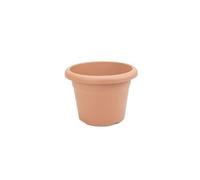 Pot à fleurs PLASTIKEN - Ø 30 cm rond - Terracotta - Hauteur 22 cm - Matière Plastique - Capacité 9 L