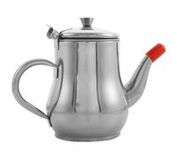 Pot à Huile en Acier Inoxydable 250ml Argenté Filtre