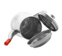 Pot à Huile en Acier Inoxydable 250ml Argenté, Réservoir de Stockage