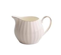 Pot À Lait Café de haute qualité à bords dorés en porcelaine, tasse à lait en céramique, petit bol à Sauce for saucière européenne Pichet à lait