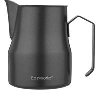 Pot à lait en acier inoxydable 450ml Cappuccino Latte Art Tasse Noir