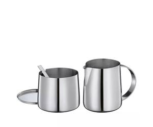 Pot à lait et Sucrier en inox empilable Delizia Cilio