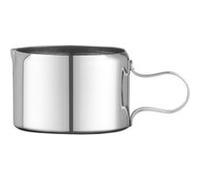 HENDI Mini Pot à lait, capacité de 20ml, crémier, petit pichet pour crème, à café/lait, ⌀32x(H)24mm, acier inoxydable